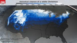 White Christmas Prediction 2022 The Scientific Definition Of A 'White Christmas' - Cnn