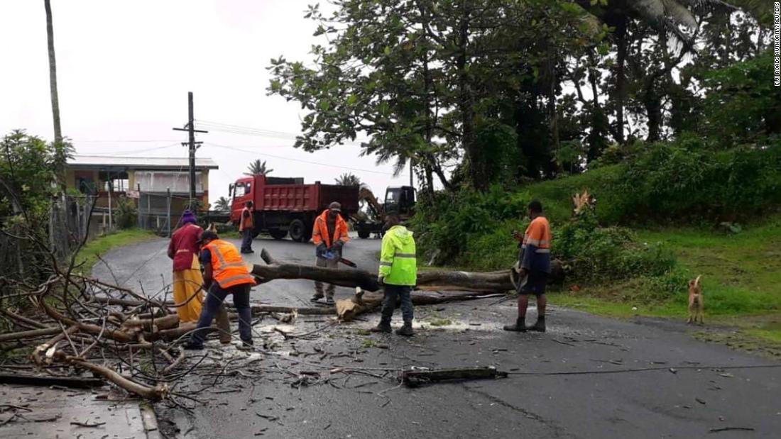 Cyclone Yasa swept through Fiji, killing at least two people and destroying homes