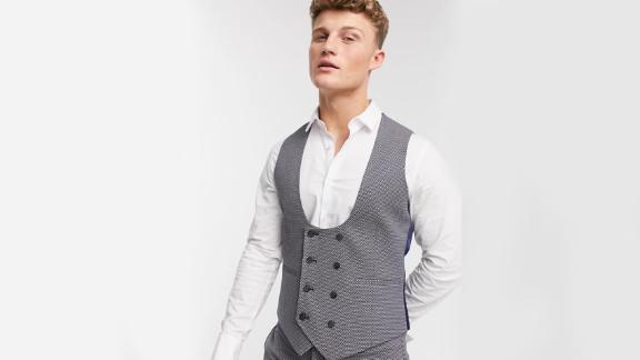 Asos Design Wedding Super-Skinny Suit Vest