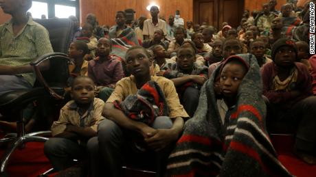 Rescued Nigerian schoolboys brought back to families in state capital