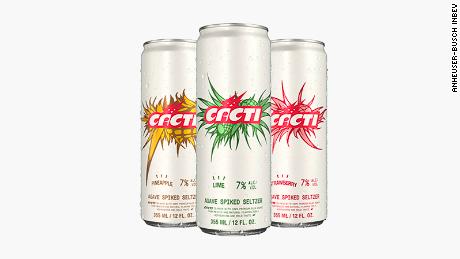 Rapper Travis Scott and Anheuser-Busch's new agave-tipped seltzer Cacti will go on sale in spring 2021.