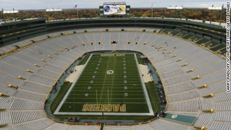 The Green Bay Packers invited health care professionals and first responders to Saturday night&#39;s game at Lambeau Field.