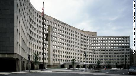 The 1960s Expressionist HUD headquarters in Washington, D.C.