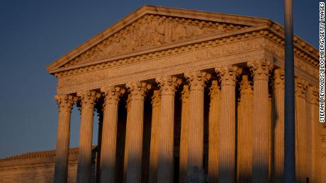 The US Supreme Court in Washington, DC, is styled after an ancient temple.