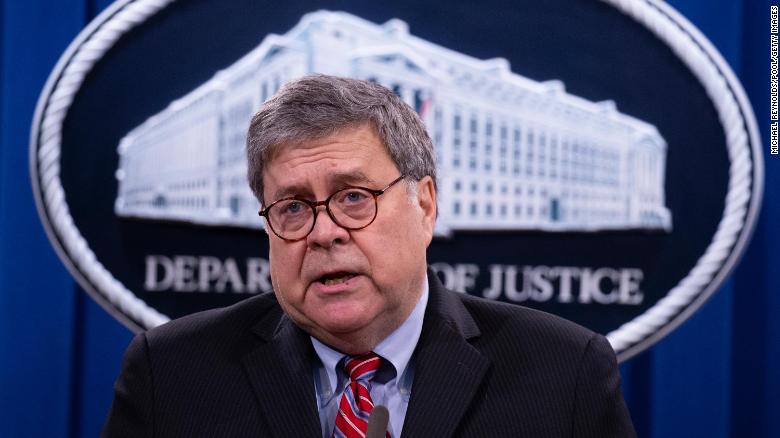 Four key ways Barr broke with Trump at the attorney general's news conference