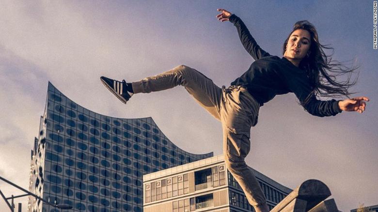 Silke Sollfrank wants to encourage more women to take up parkour