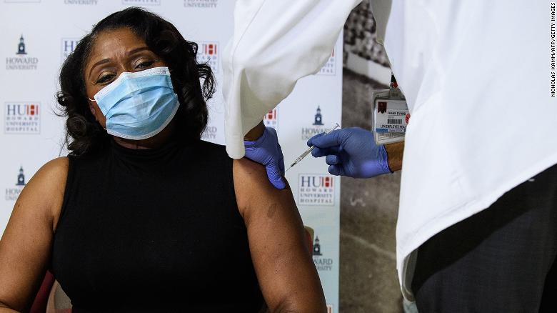 CEO of Howard University Hospital got the Covid-19 vaccine to encourage staff to follow her lead