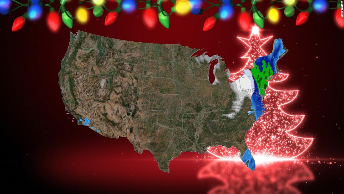 Christmas Weather Forecast: It can snow in some of the least likely locations