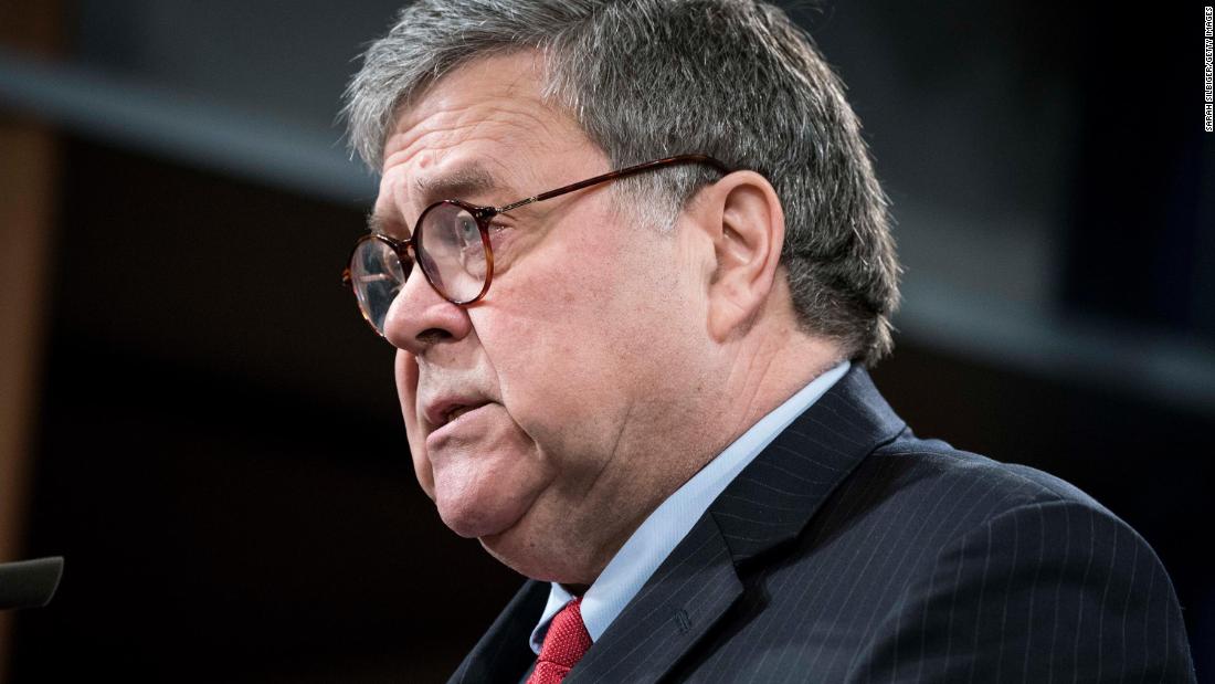 Barr pushed investigators to finish leak probes