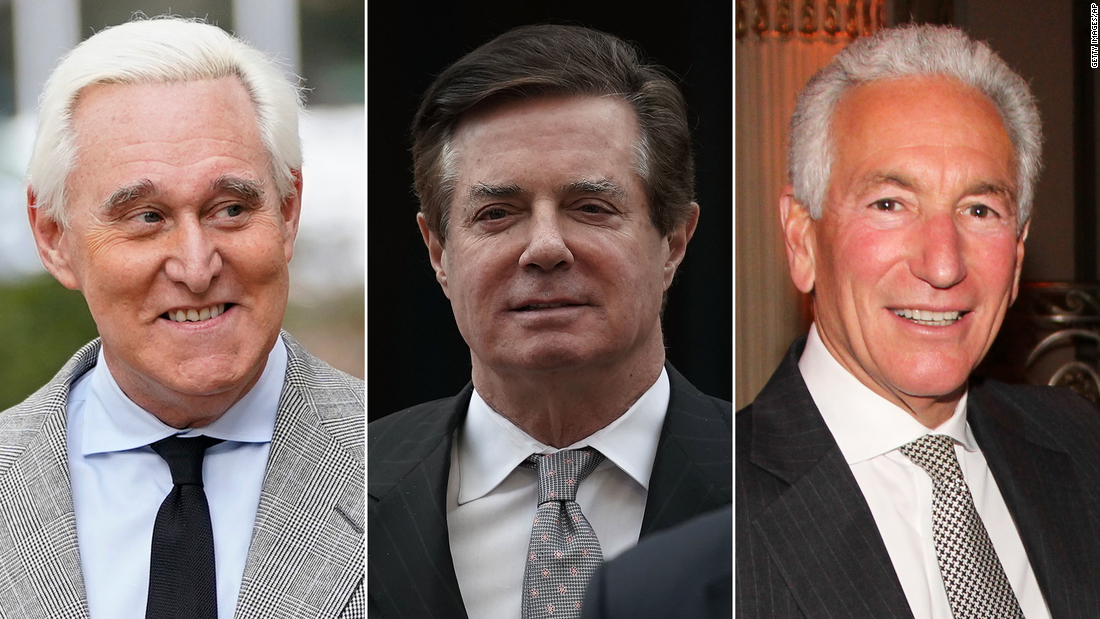 Trump is issuing 26 new pardons, including those to Stone, Manafort and Charles Kushner