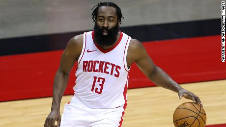 In addition to announcing the postponement of Wednesday&#39;s game between the Thunder and Rockets because of Covid-19, the NBA said Rockets star James Harden is &quot;unavailable&quot; due to a violation of the health and safety protocols.