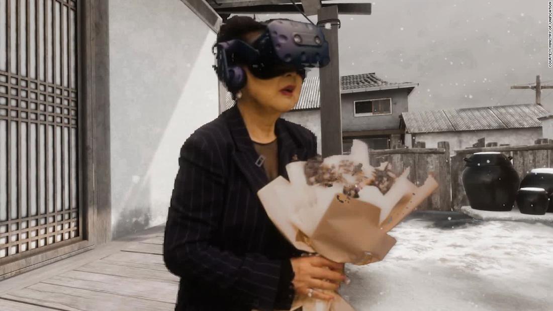 Virtual reality helps the South Korean return home