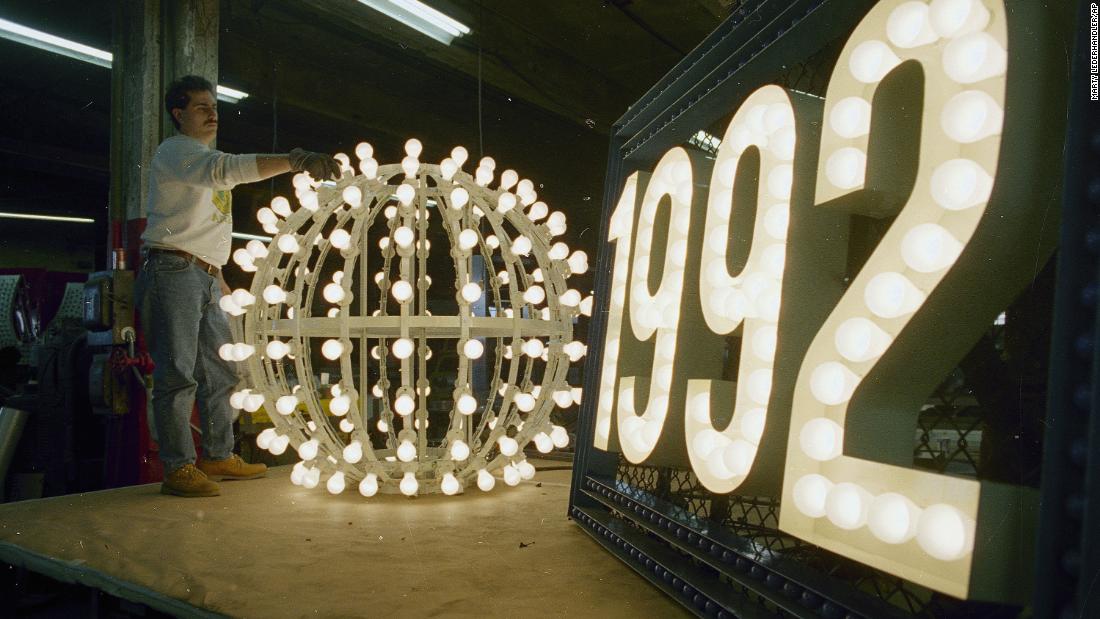 Times Square New Years Eve Ball Drop A Brief History Cnn Style