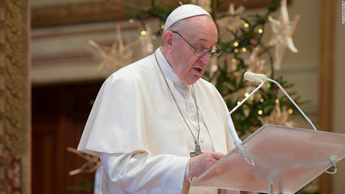 Pope Francis will miss New Year’s Eve Masses due to sciatica