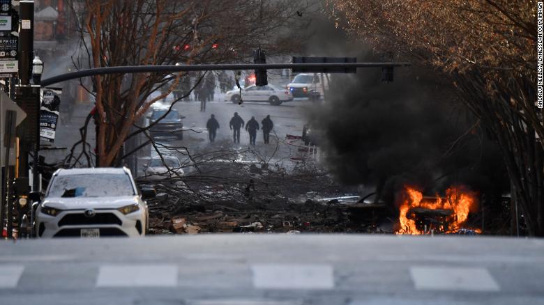Oficial de policía: la explosión de Nashville parece intencional