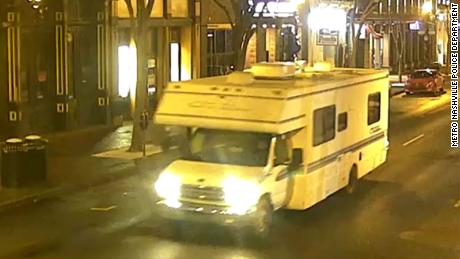 Metro Nashville Police Department released a photo Saturday of the RV involved in the explosion in the city&#39;s downtown historic area early Christmas morning.
