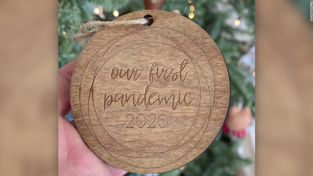 Jennifer Aniston posts pandemic Christmas ornament CNN Video