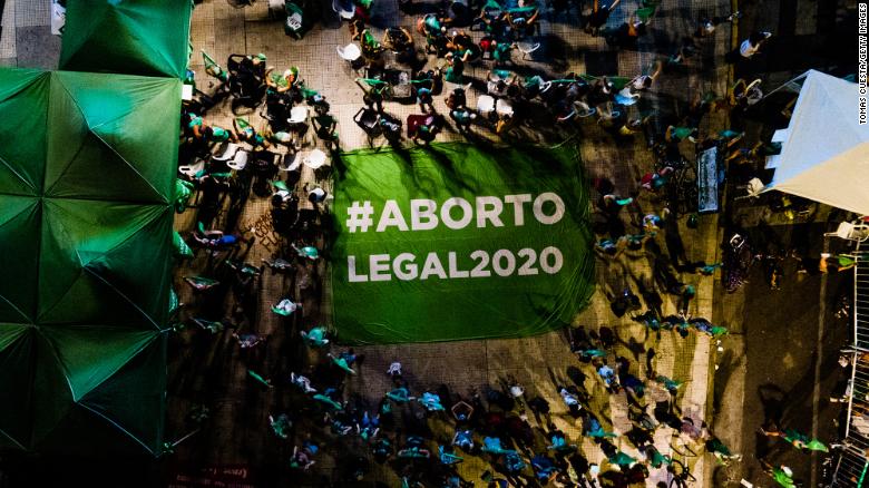 What Argentina’s ‘green handkerchief’ movement is all about