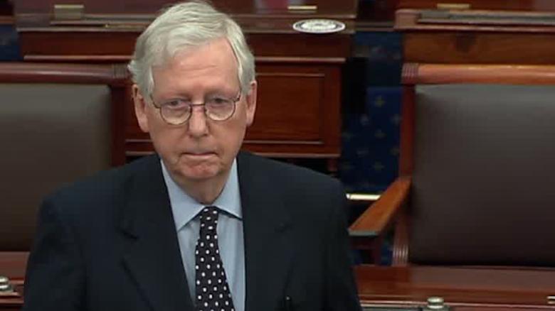 Watch McConnell block effort to quickly increase stimulus checks