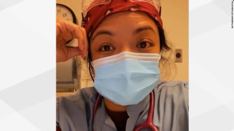 Nurse uses social media to warn public about Covid-19