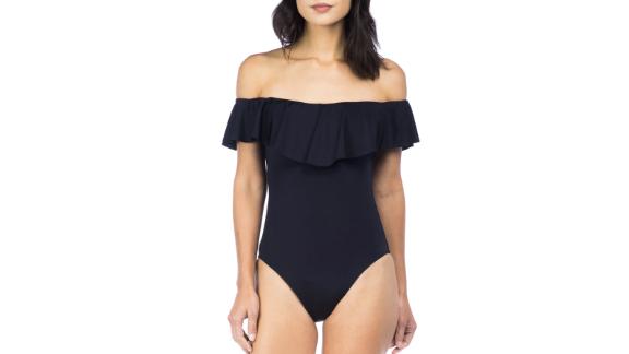 Trina Turk Off-the-Shoulder One-Piece Swimsuit