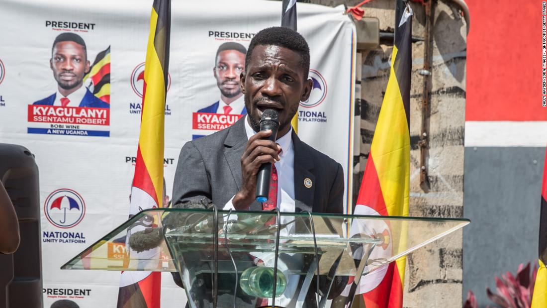 Bobi Wine, Uganda’s presidential challenger and the arrested team