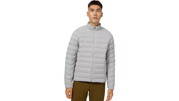 Stretch Navigation puffer jacket 