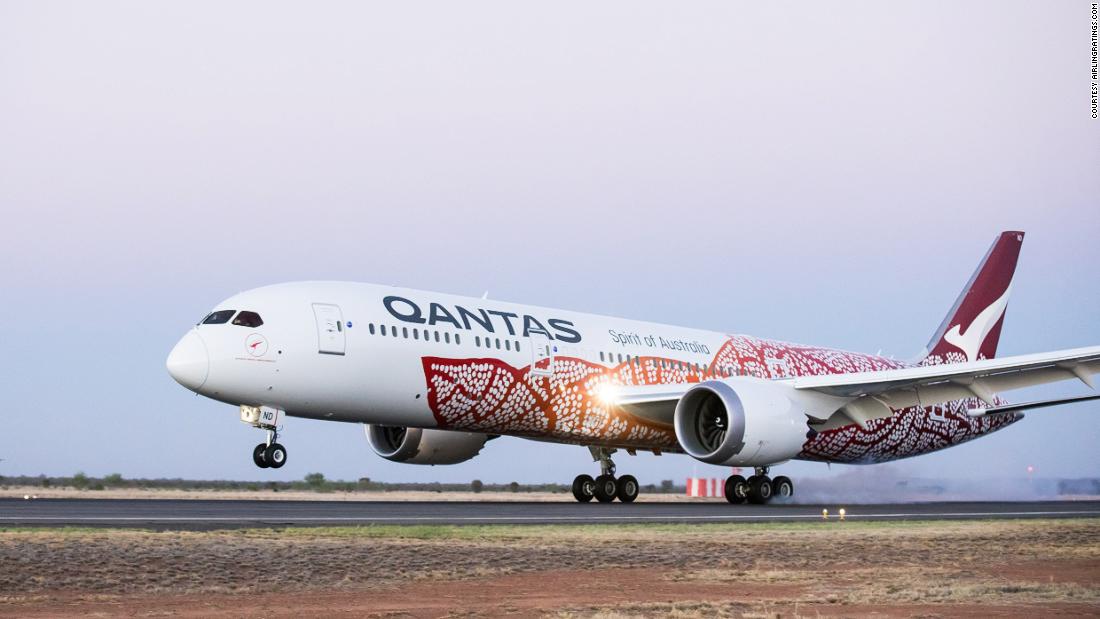 Australia's Quantas says it will resume international flights in October of 2021