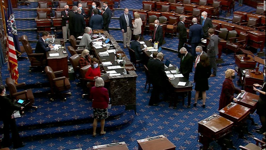 Members voted to deliver a bipartisan rebuke to the President in his final days in office