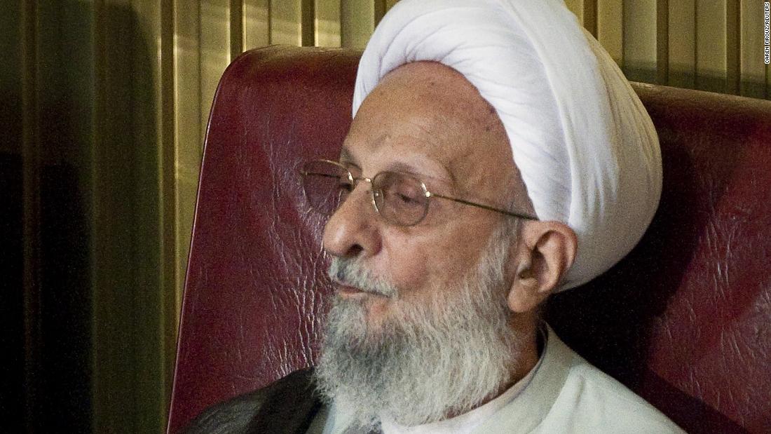 Iranian conservative clergyman dies, according to state media