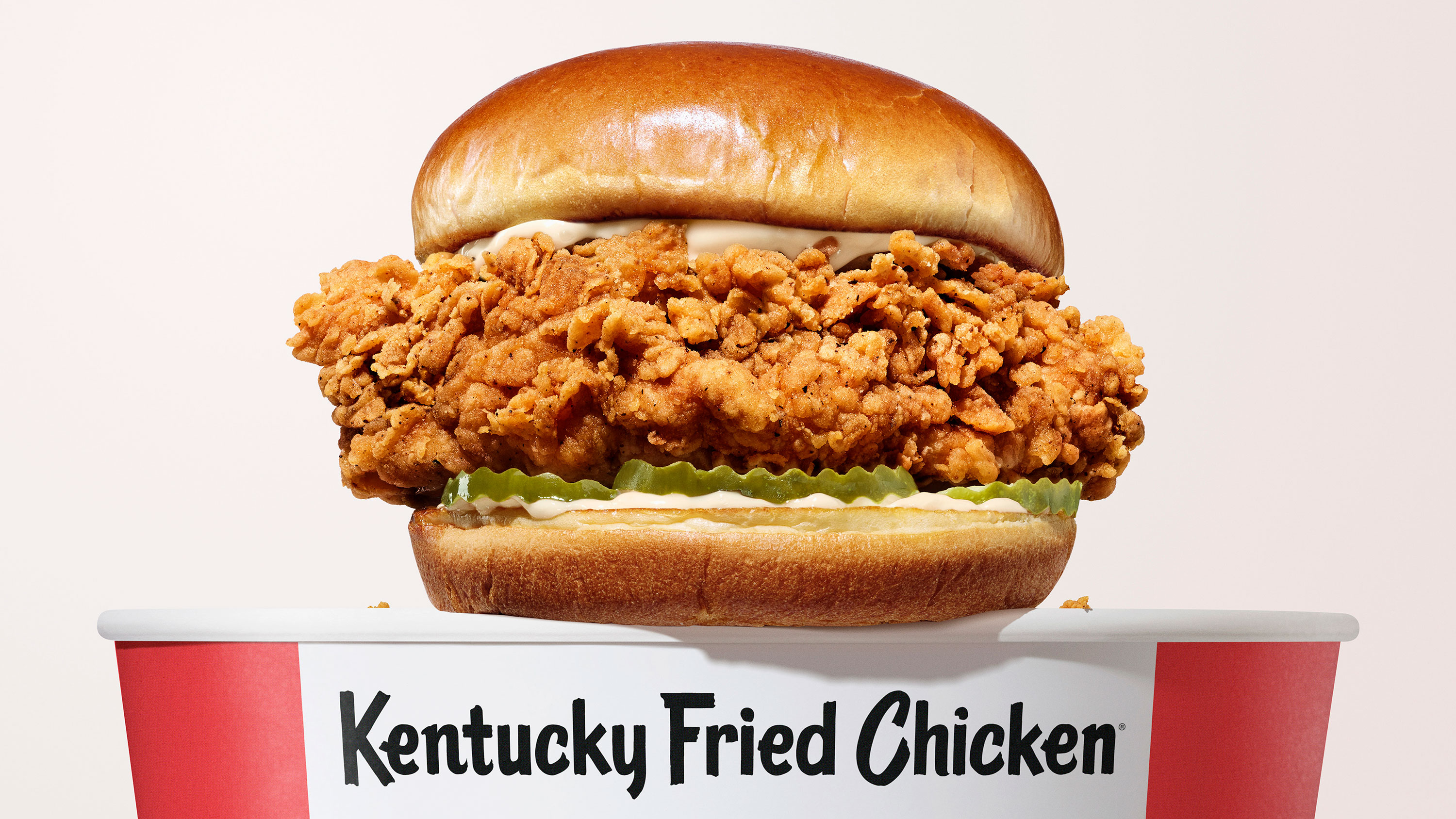 KFC Zinger Fried Chicken Burger