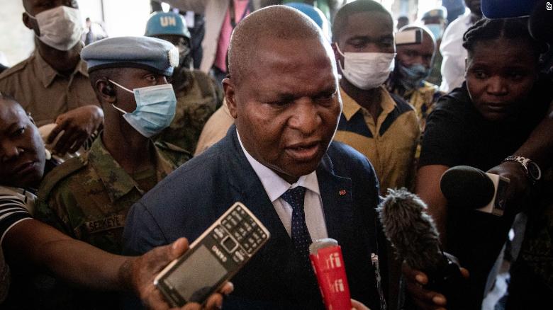 Central African Republic President Touadera wins re-election