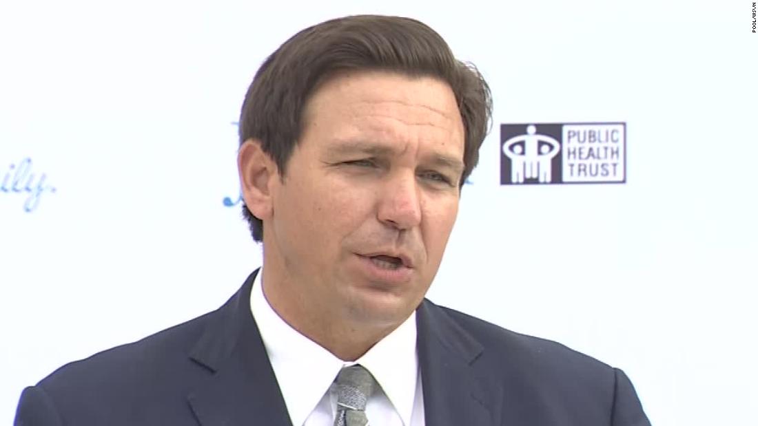 Florida Governor Ron DeSantis faces criticism about vaccination clinics in upscale communities