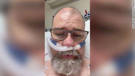 He was skeptical of Covid-19. Now, from his hospital bed, he posts videos on social media urging others to wear their masks