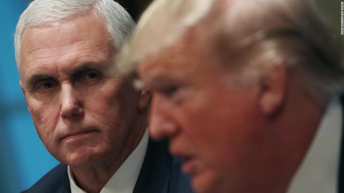 Pence and Trump’s relationship is ‘friendly’, says the source