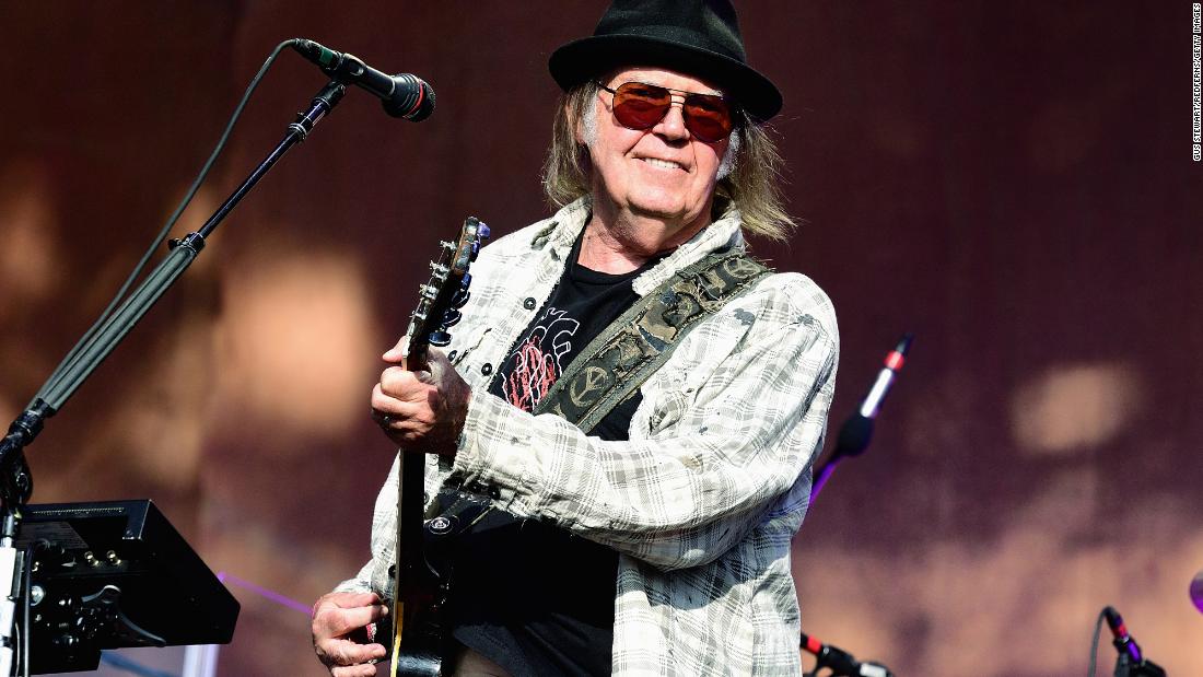 Neil Young sold a large stake in his 1,180 songs to investment firm Hipgnosis