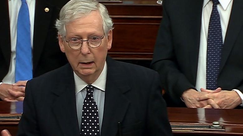 Mitch McConnell just went off on Donald Trump and the election deniers
