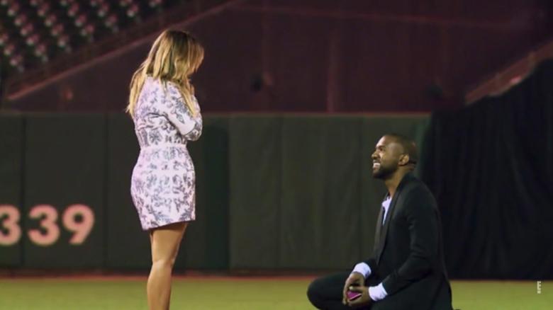 Look back at the iconic Kimye proposal