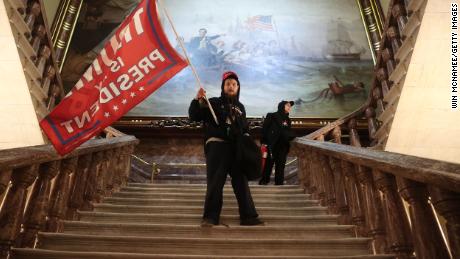In pictures: Pro-Trump rioters breach the US Capitol on historic day in Congress