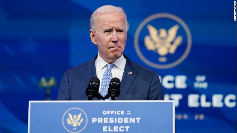 Joe Biden calls on Trump to 'end this siege'