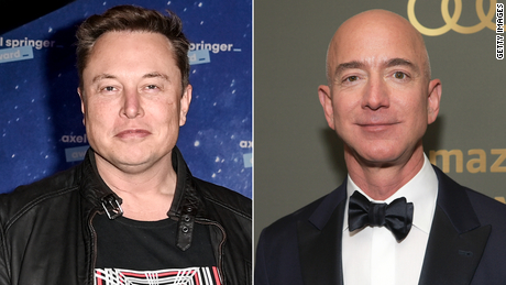 Elon Musk overtakes Jeff Bezos to become the richest person in the world
