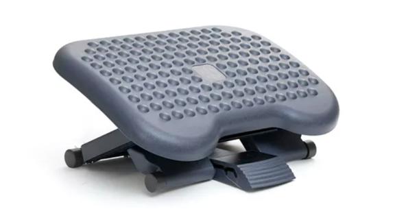 Mind Reader 3-Position Adjustable Height Ergonomic Footrest 