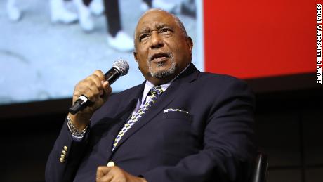 Bernard Lafayette speaks at a screening of the documentary, &quot;Passing The Torch From Selma To Today,&quot; on February 22, 2018, in Los Angeles.