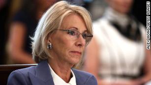 Former Trump Education Secretary DeVos says she had 25th Amendment discussions with Pence and Cabinet members