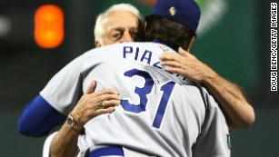 Today, this jersey hangs heavier than the rest as we unite in heartbreak  and mourn the loss of Tommy Lasorda. Rest easy 💙