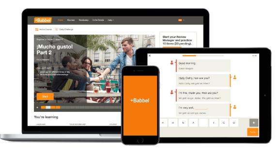 Babbel Language Software