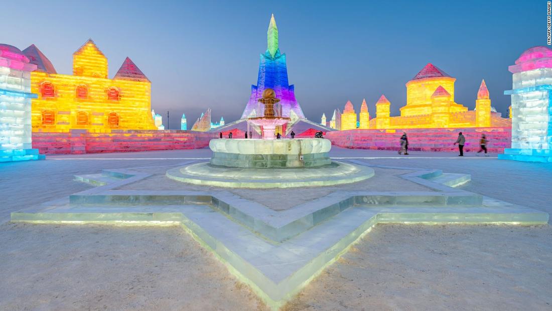 Harbin Snow and Ice Festival: still open, but events canceled due to Covid outbreaks