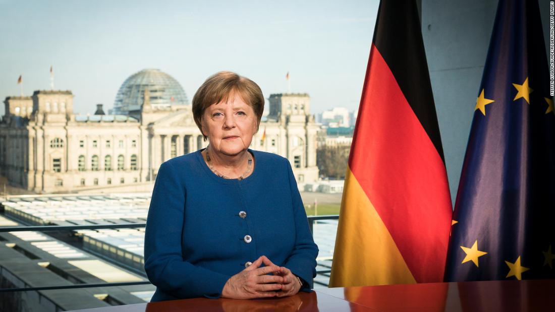 In a rare televised message, Merkel tells the German people that the coronavirus pandemic is the nation&#39;s gravest crisis since World War II.