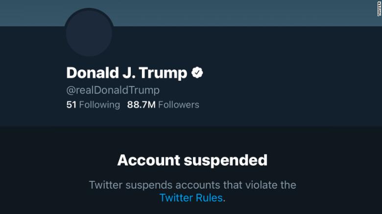 Twitter permanently suspends Donald Trump from platform