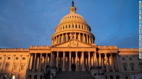 The sun rises on the  U.S. Capitol Building, where heightened security measures are in place nearly a week after a pro-Trump insurrectionist mob breached the security of the nations capitol while Congress voted to certify the 2020 Election Results on Monday, Jan. 11, 2021 in Washington, DC.